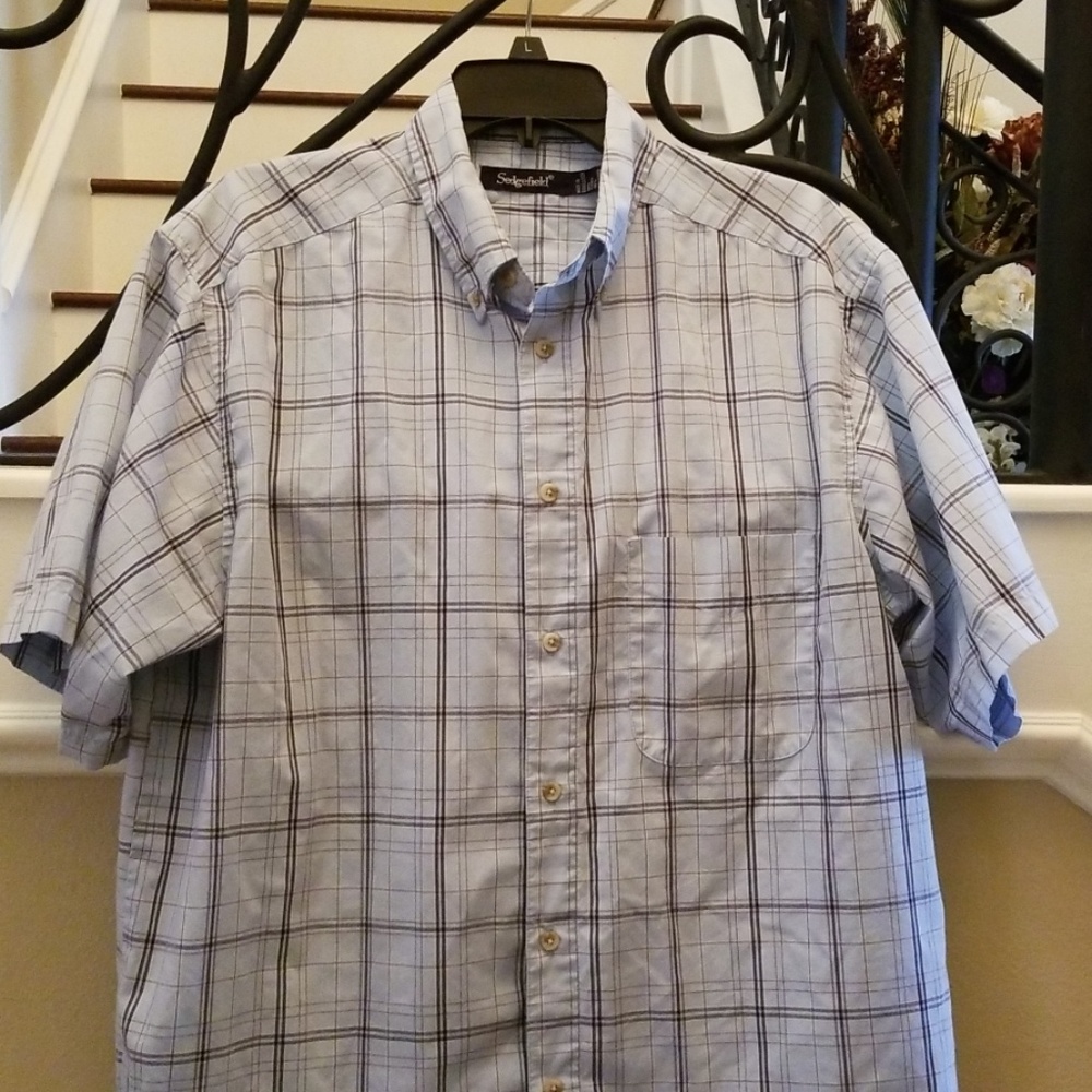 Sedgefield Casual Button Down Short Sleeve Shirt